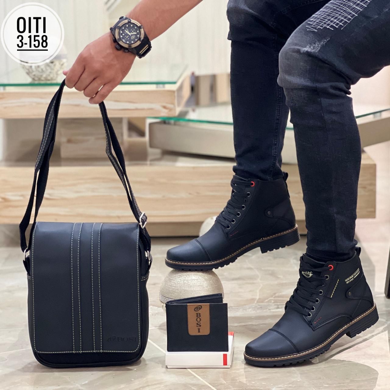 TRIO BOTA BOSSI CASUAL