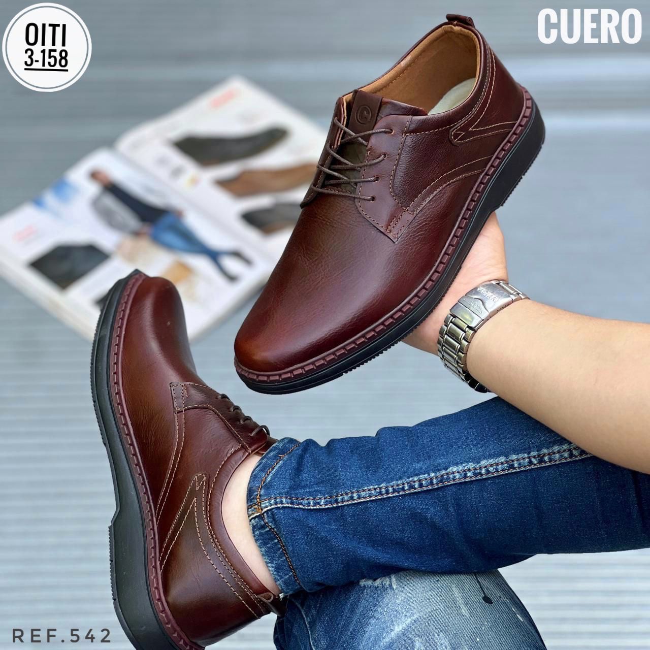ZAPATO CASUAL CUERO
