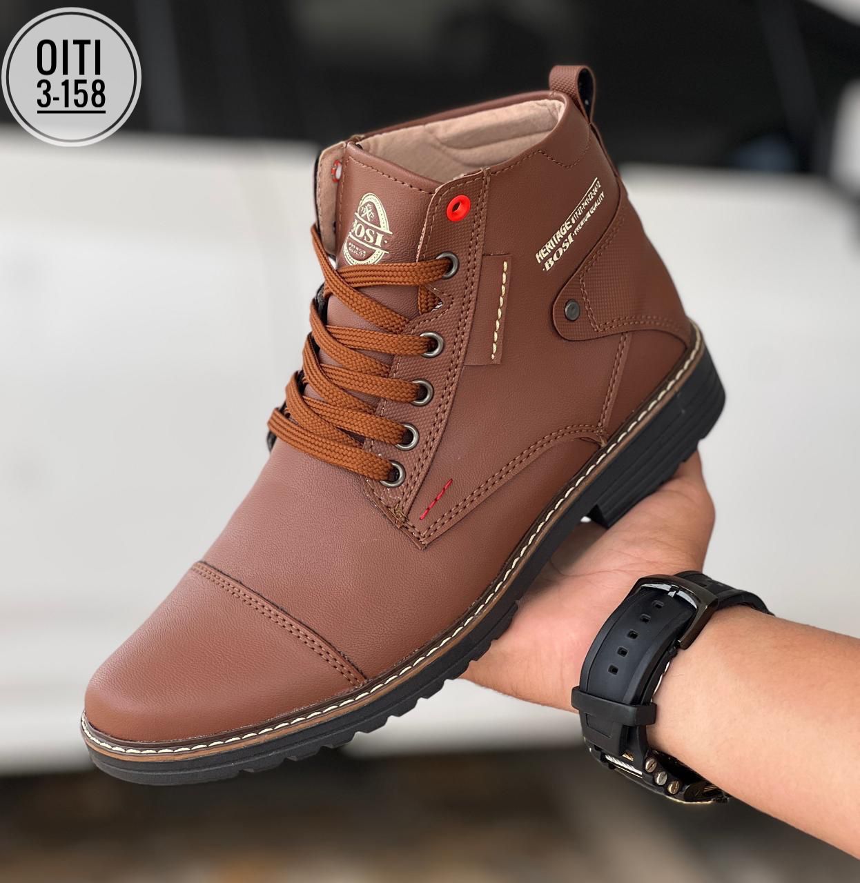 BOTA BOSSI CASUAL CUEROTEX SINTETICOS