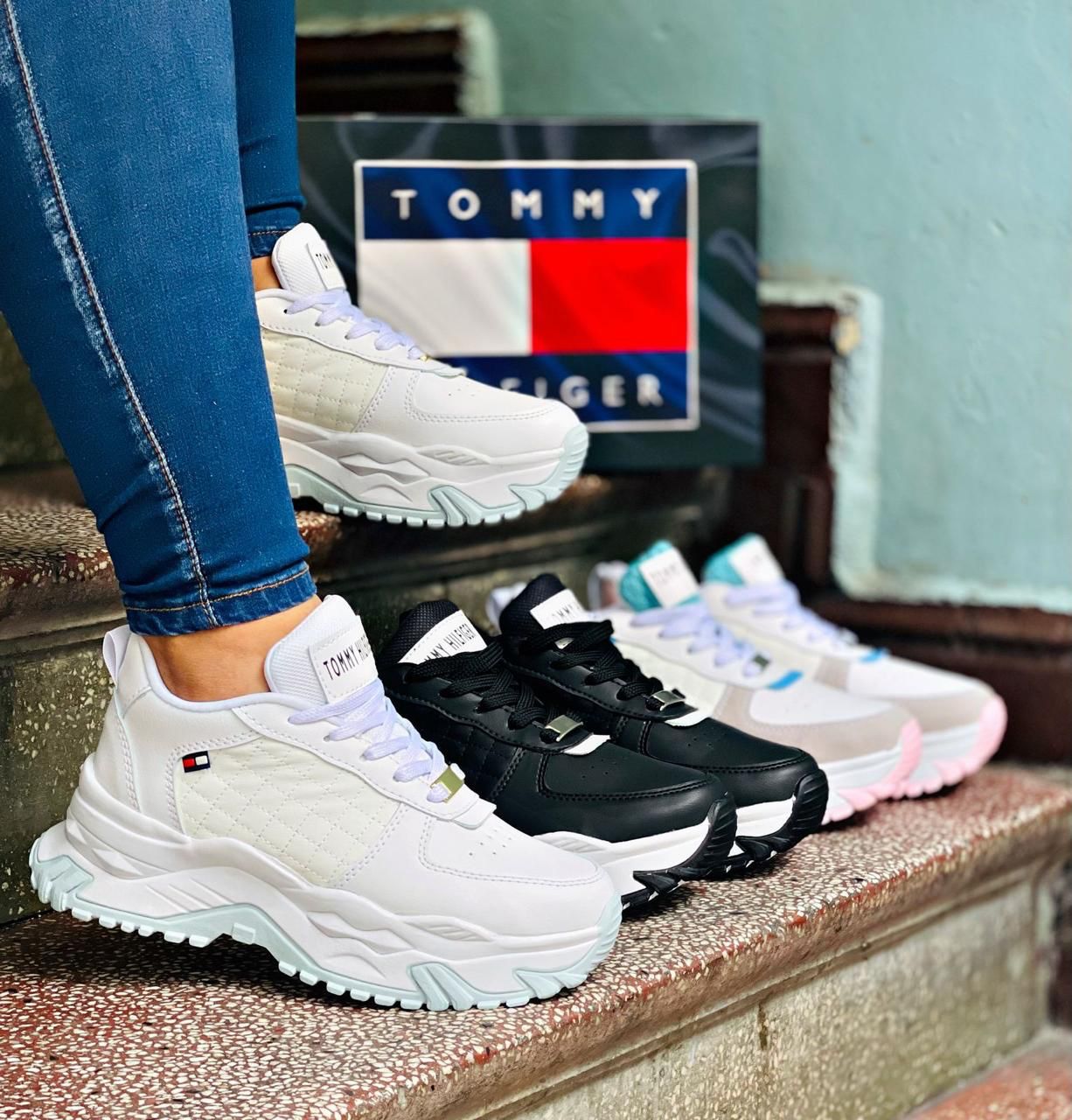 TENIS TOMMY TRACTOR