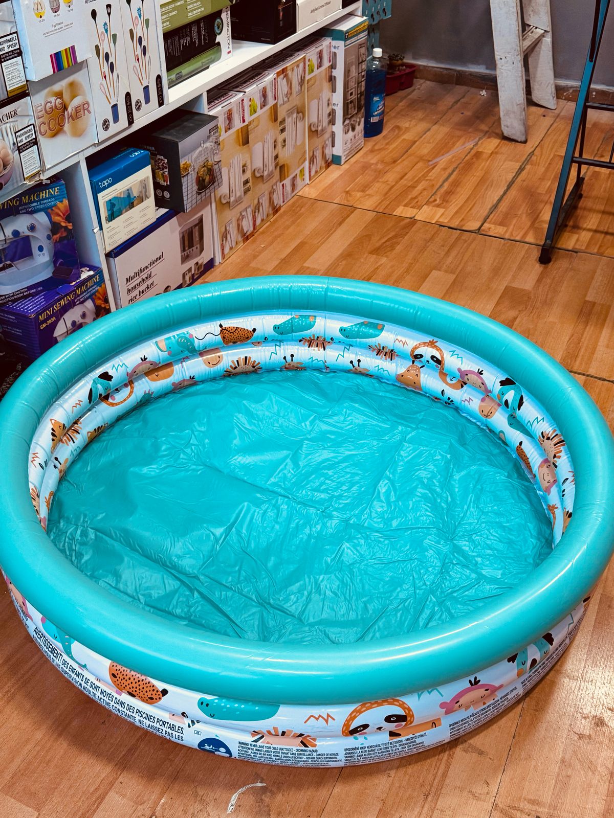 Piscina Inflable Infantil con Diseño de Animales