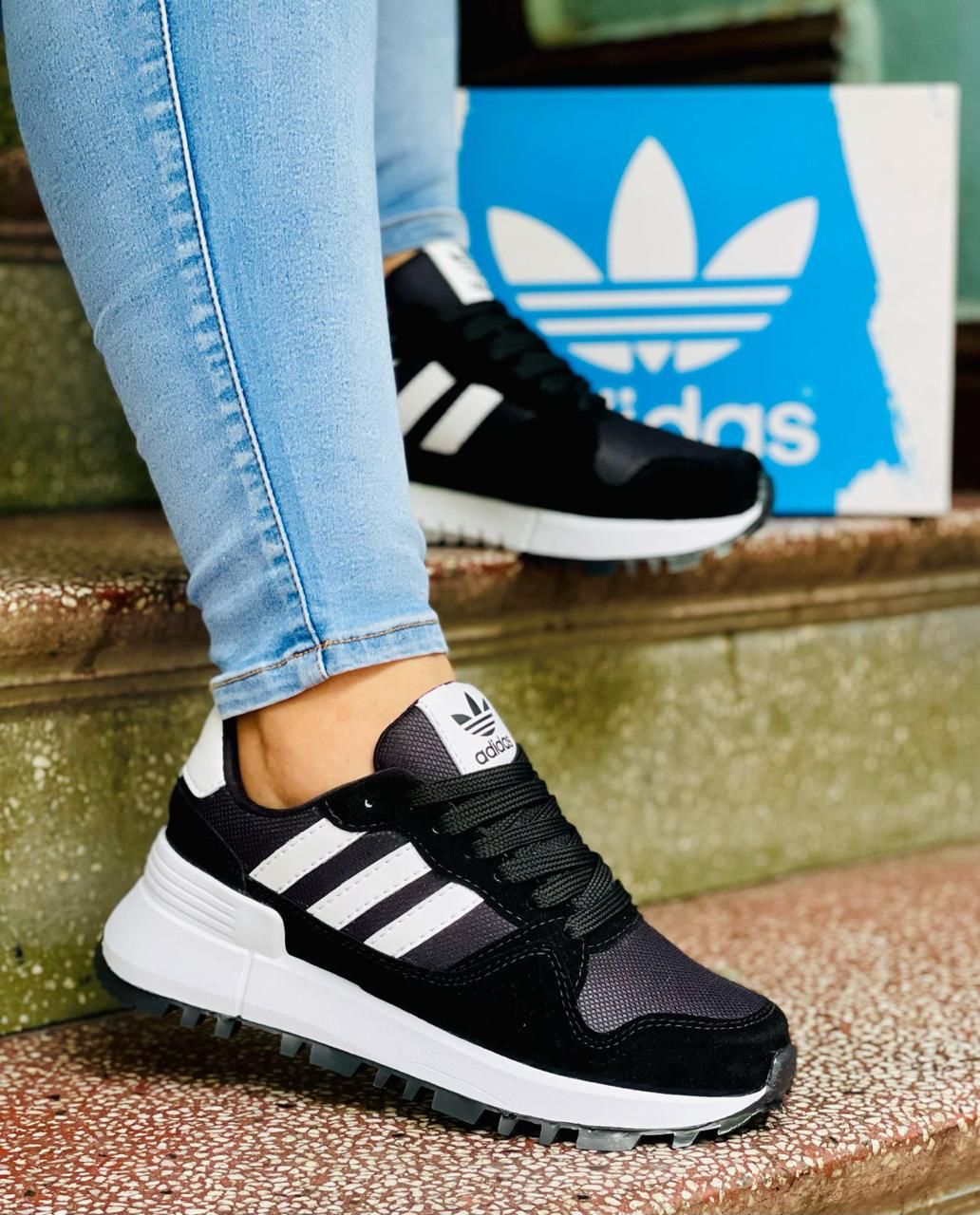 TENIS ADIDAS CHANDAL DAMA