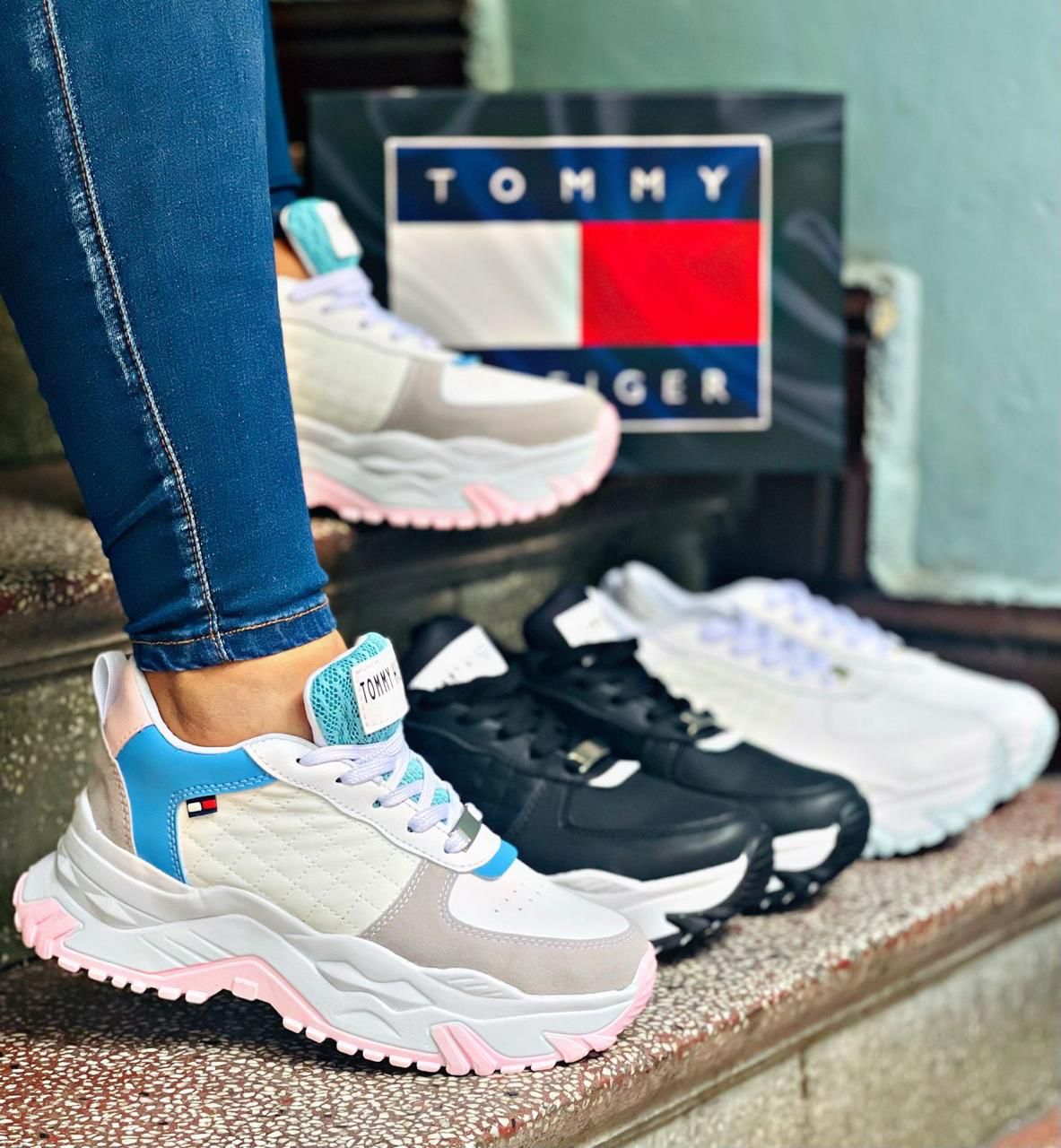 TENIS TOMMY TRACTOR