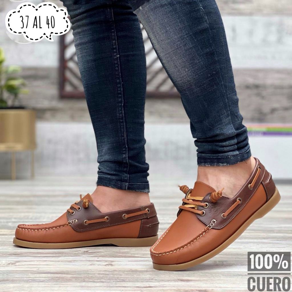 ZAPATO MOCASIN CUERO
