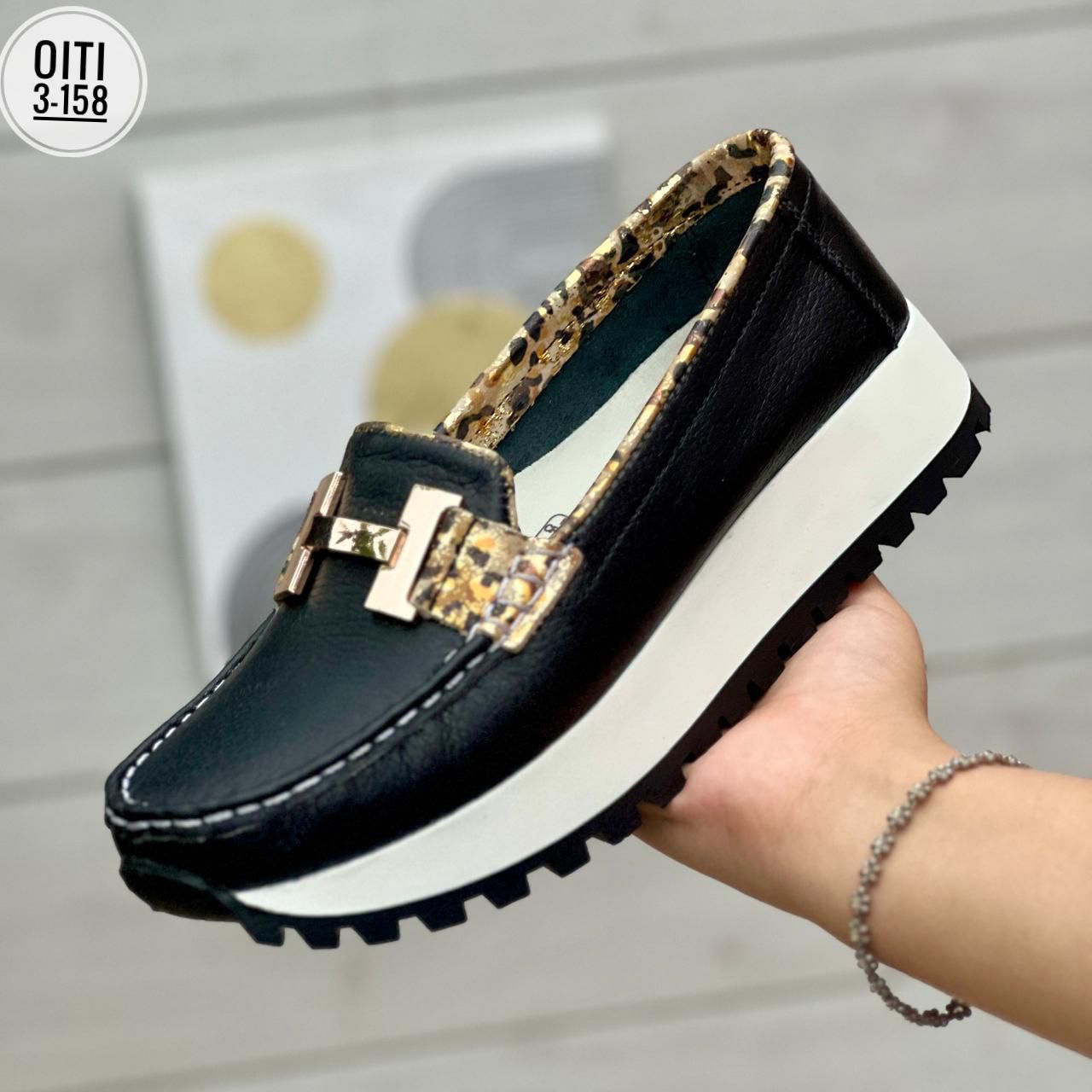 COMBO BOLICHERO MOCASINES EN CUERO