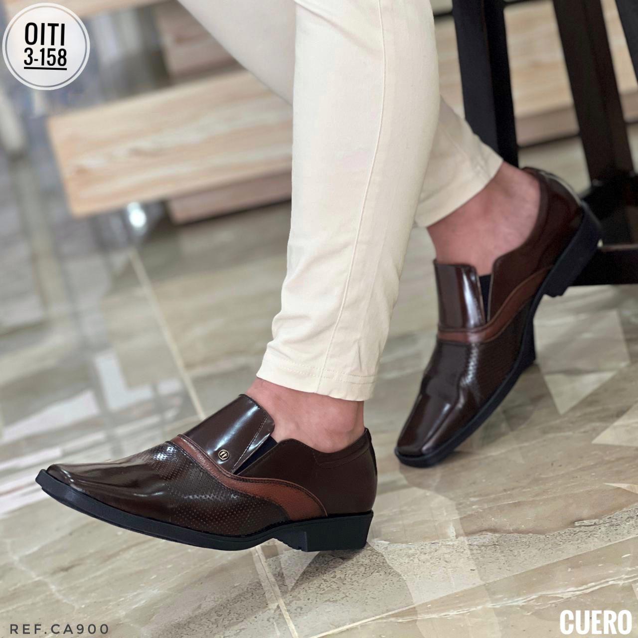 TRIO ZAPATO CASUAL CUERO LISO