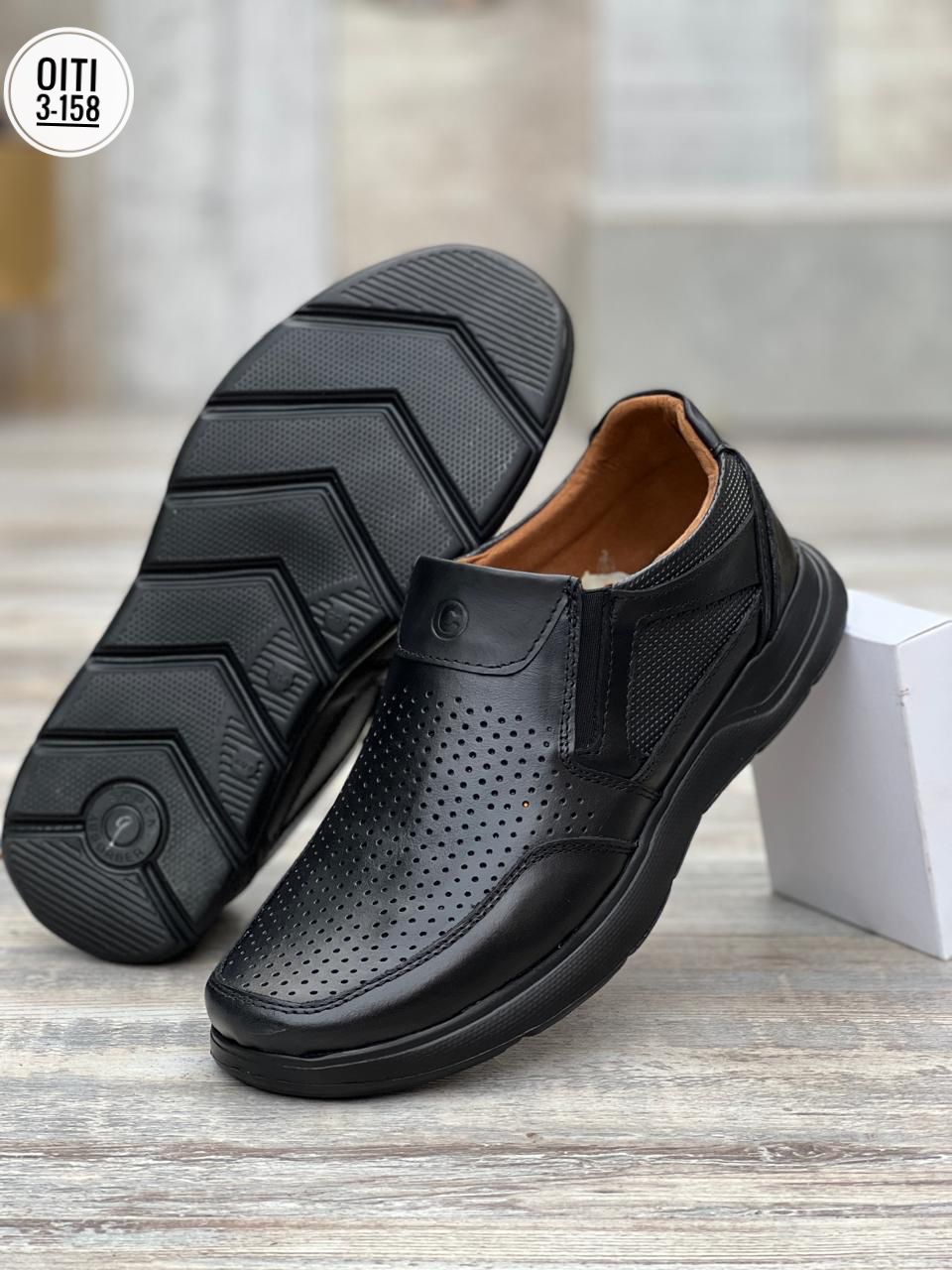 TRIO ZAPATO CASUAL CUERO ENSERADO