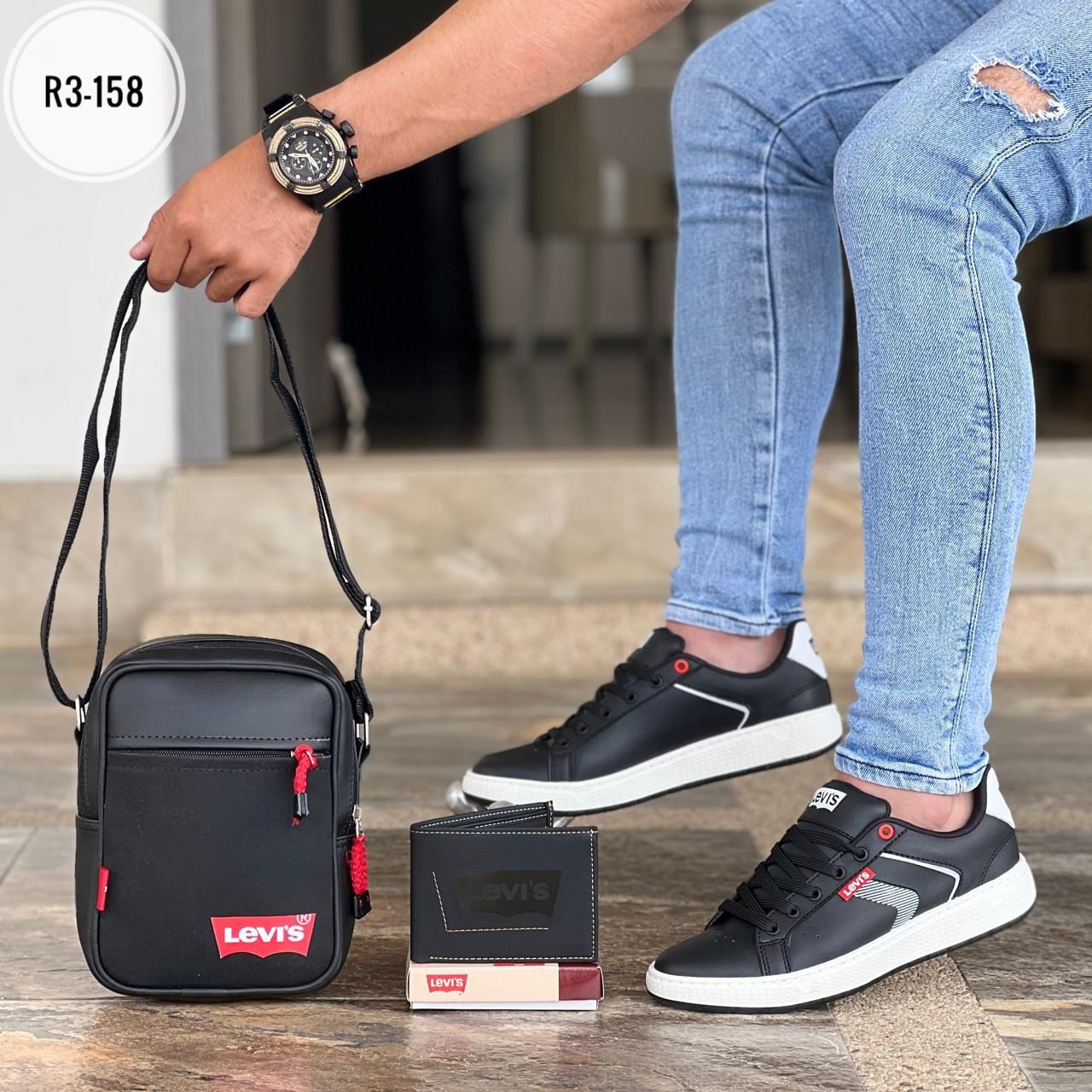 TRIO ZAPATO LEVIS PARA HOMBRE