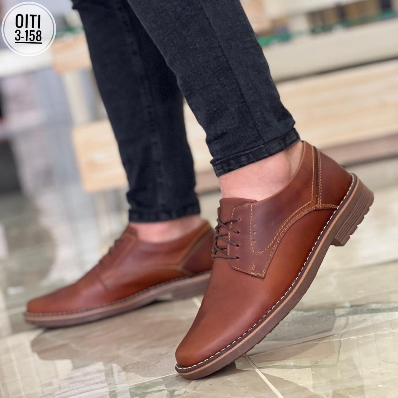 TRIO ZAPATO CASUAL CUERO GRASO