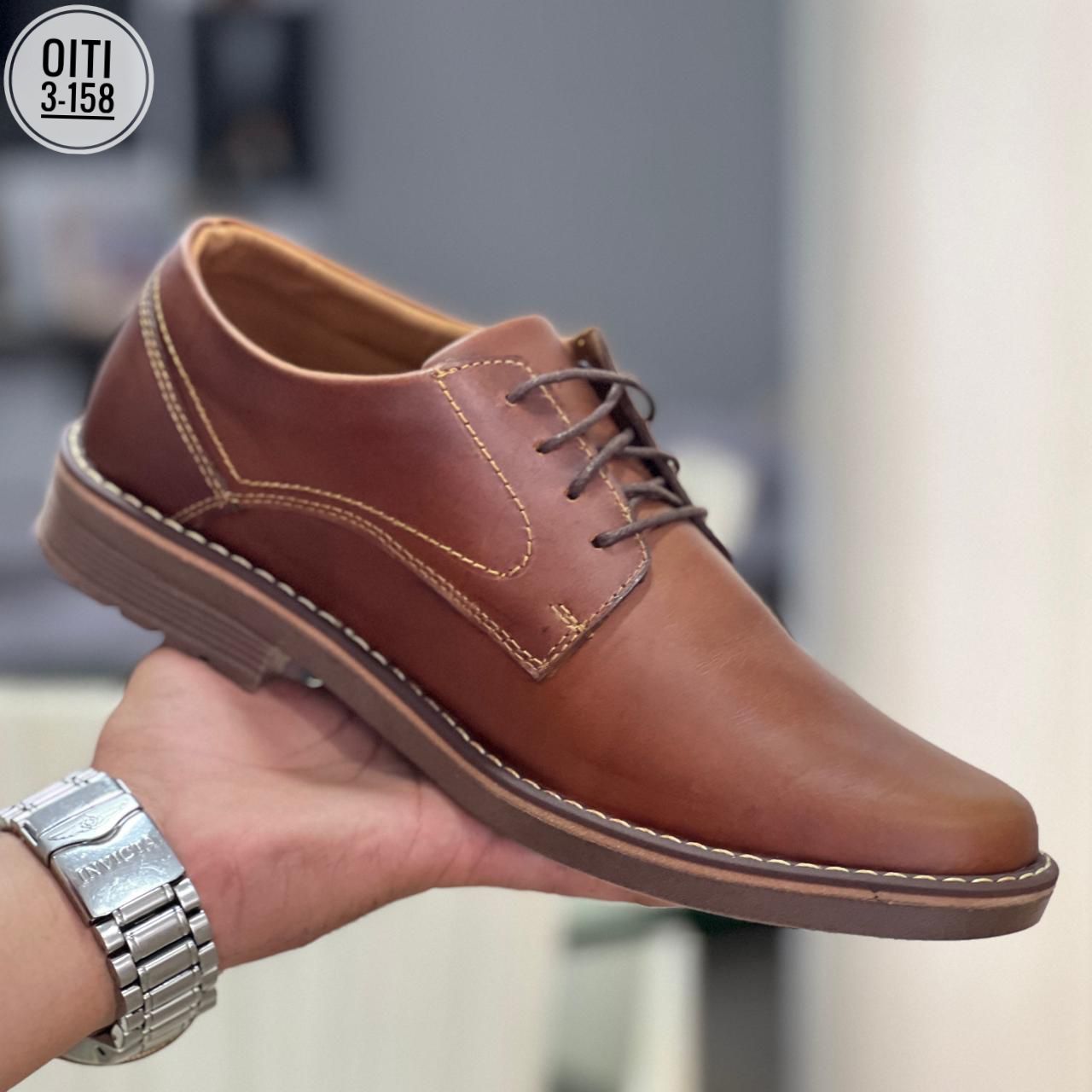 TRIO ZAPATO CASUAL CUERO GRASO