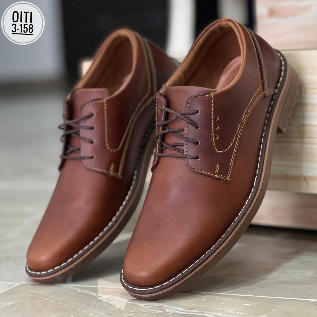 TRIO ZAPATO CASUAL CUERO GRASO