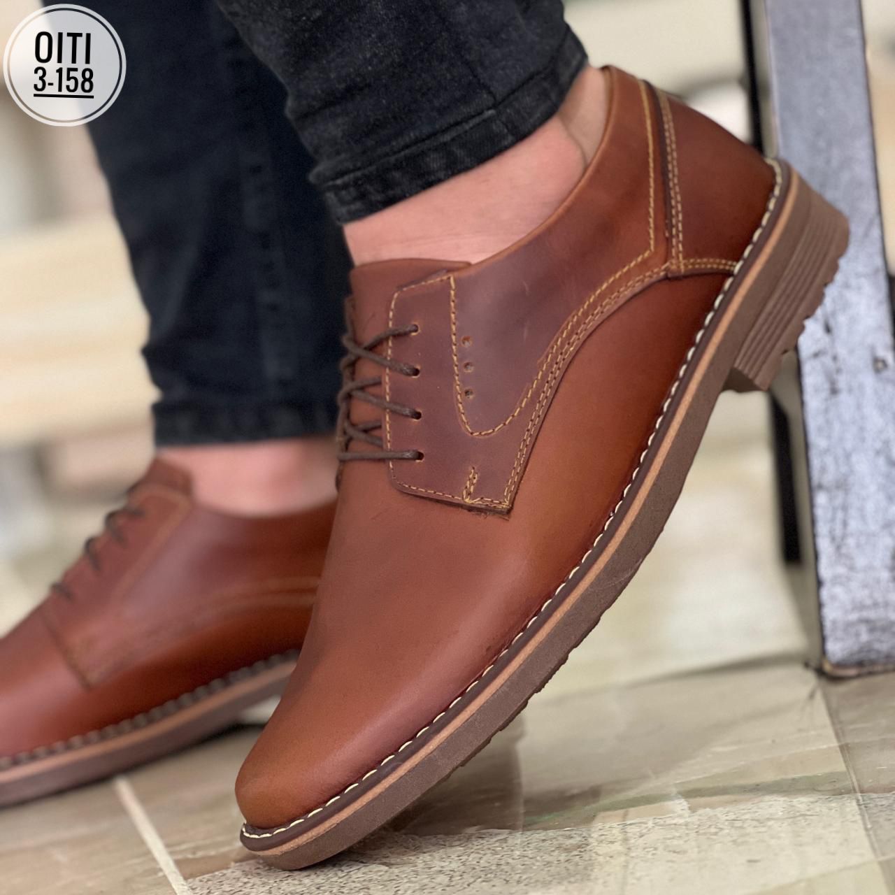 TRIO ZAPATO CASUAL CUERO GRASO