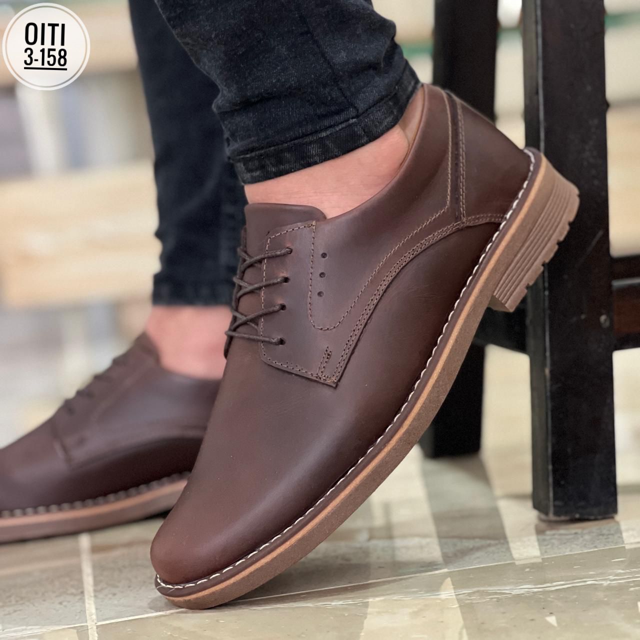 TRIO ZAPATO CASUAL CUERO GRASO