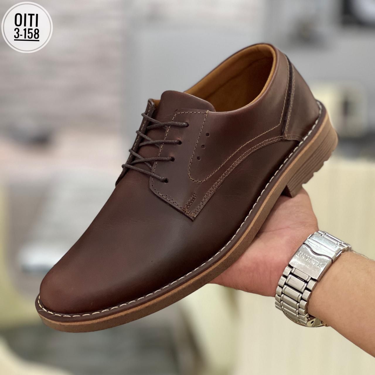 TRIO ZAPATO CASUAL CUERO GRASO