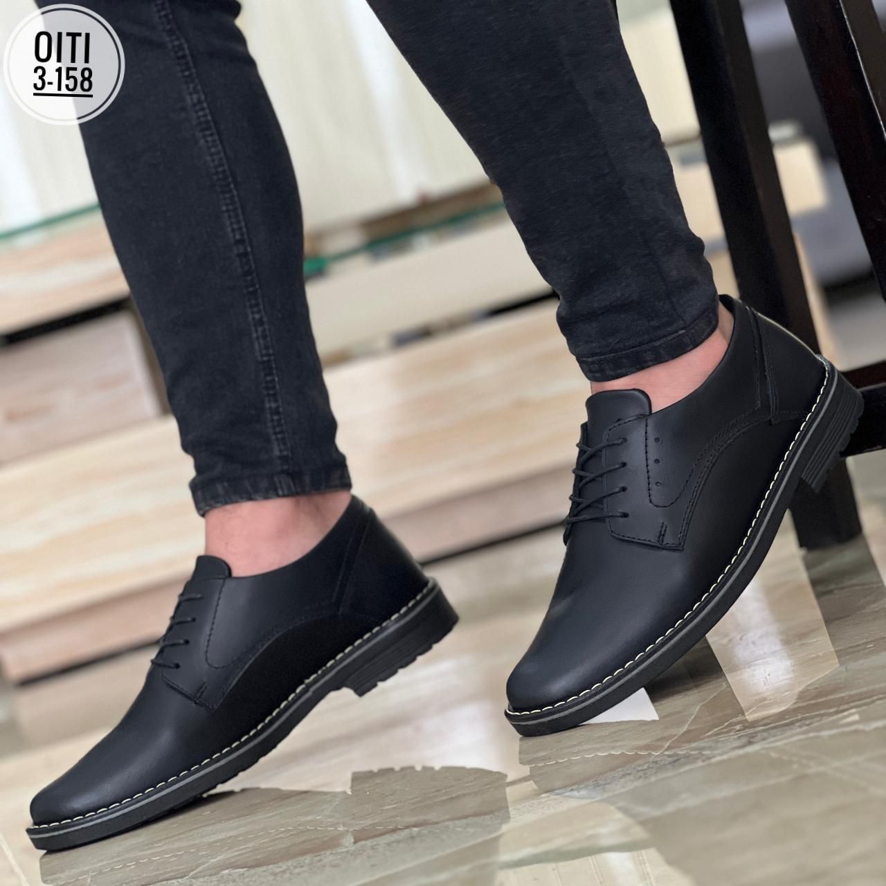 TRIO ZAPATO CASUAL CUERO GRASO