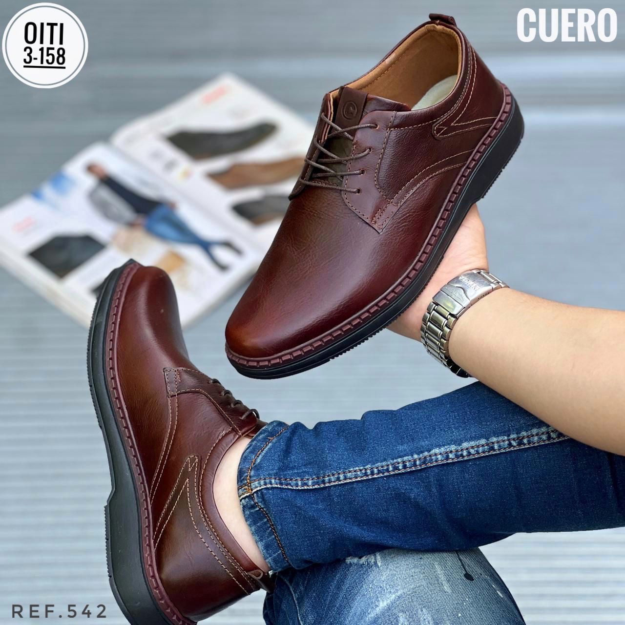 ZAPATO CASUAL CUERO
