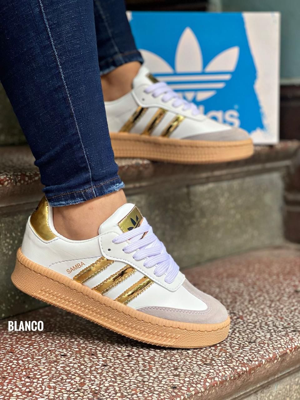 TENIS ADIDAS SAMBA DAMA