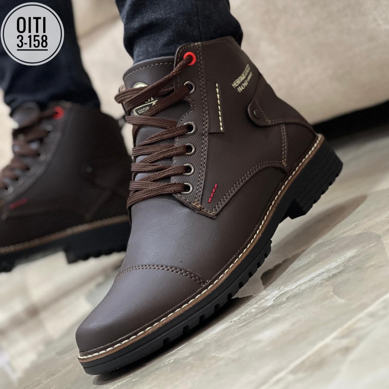BOTA BOSSI CASUAL CUEROTEX SINTETICOS