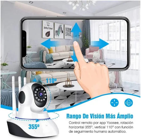 Cámara de Seguridad WiFi PTZ V380 Pro