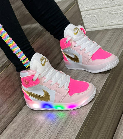 JORDAN CON LUCES PARA NIÑA