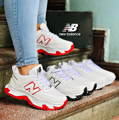 TENIS NEW BALANCE DIAMANTE 🦋TRACTOR DAMA
