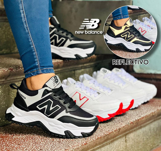 TENIS NEW BALANCE DIAMANTE 🦋TRACTOR DAMA