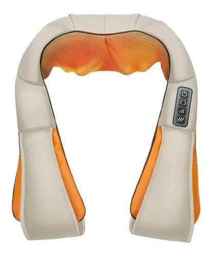 masajeador eléctrico de cuello y hombros con función de calor!