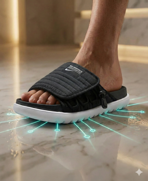 La suela se agarra muy bien al piso.