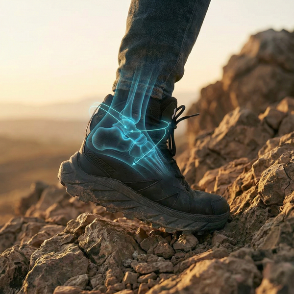 Estructura que protege el tobillo de torceduras.