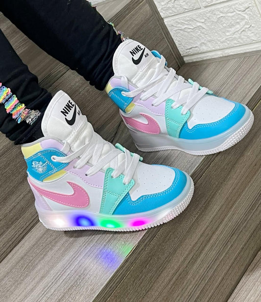 JORDAN CON LUCES PARA NIÑA